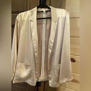 Satin blazer